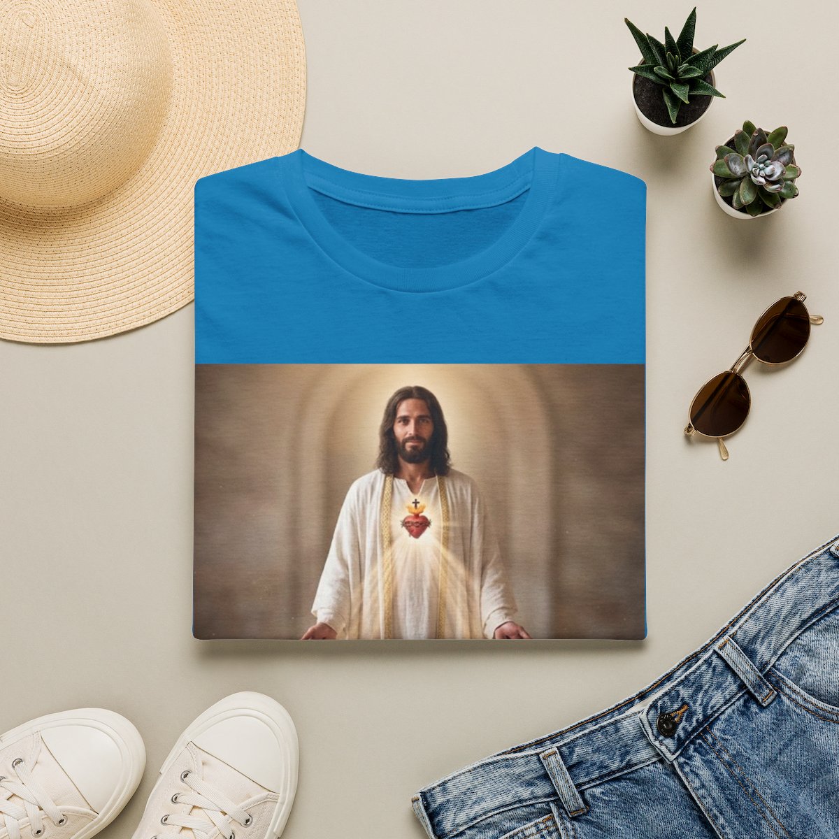 "I Serve A Powerful And Almighty God" Graphic Tee