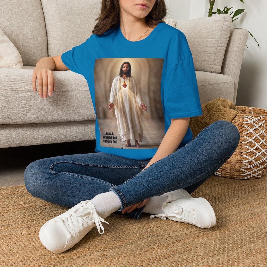 "I Serve A Powerful And Almighty God" Graphic Tee