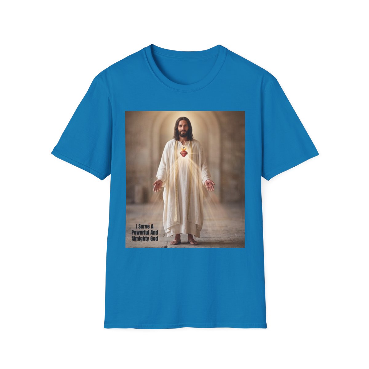 "I Serve A Powerful And Almighty God" Graphic Tee