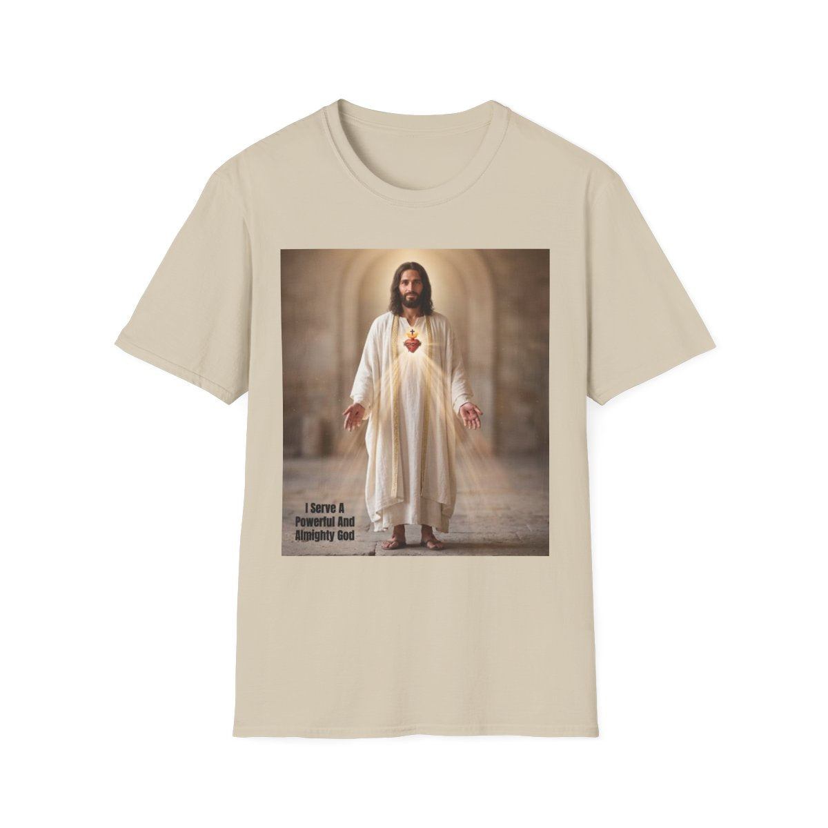 "I Serve A Powerful And Almighty God" Graphic Tee