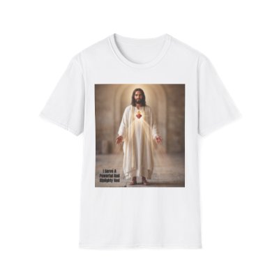 "I Serve A Powerful And Almighty God" Graphic Tee